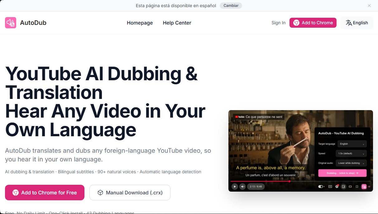 AutoDub screenshot 1