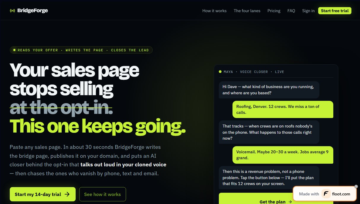 BridgeForge screenshot 1