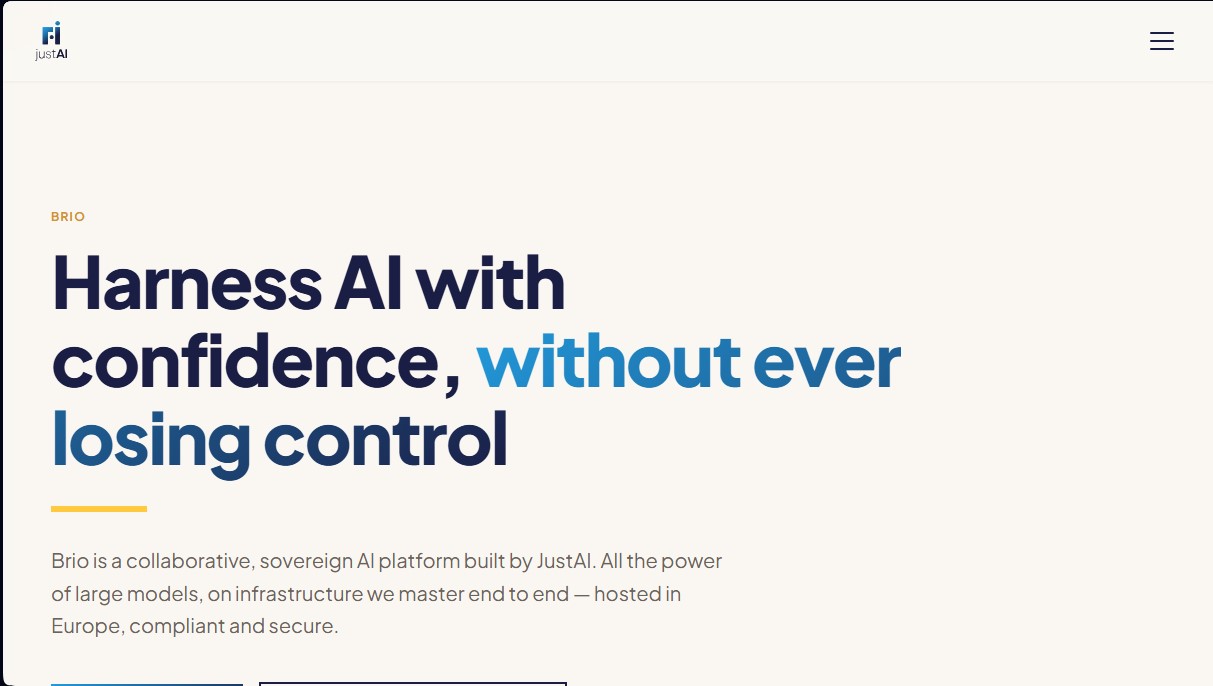 Brio screenshot 1