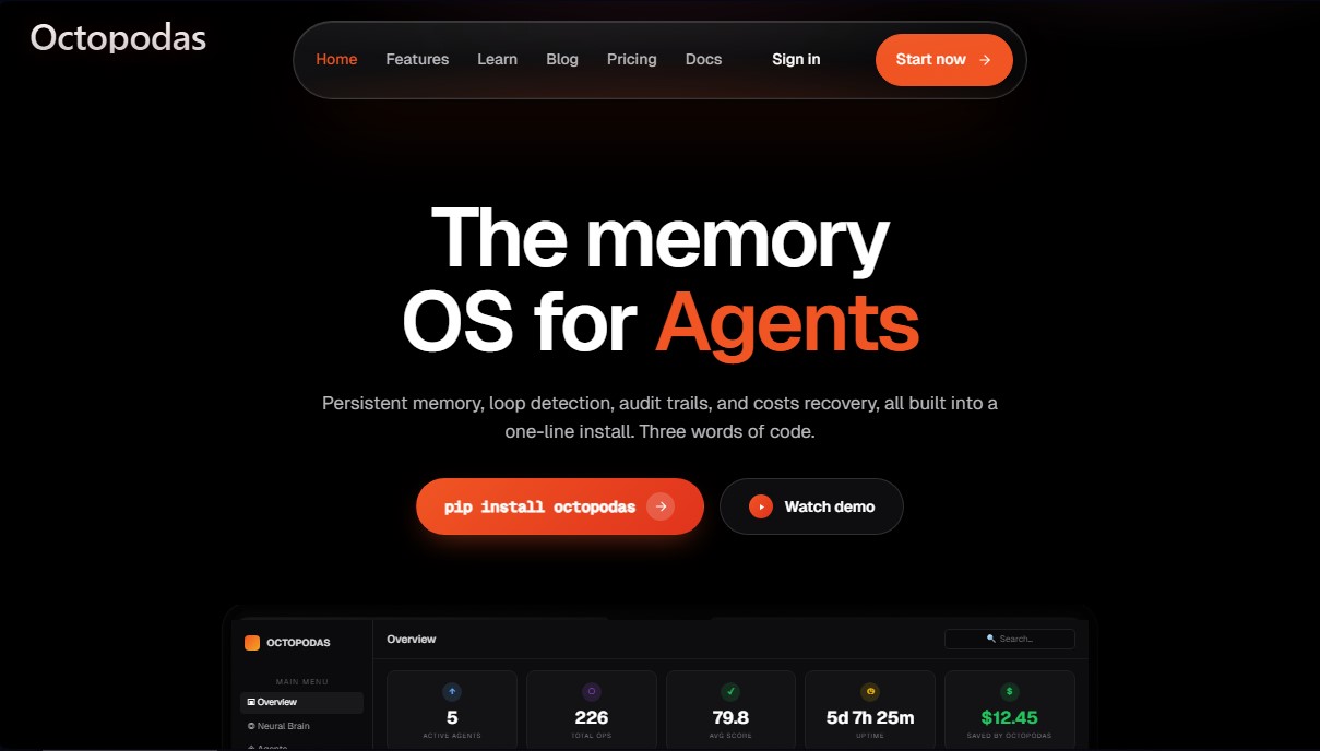 Octopodas screenshot 1