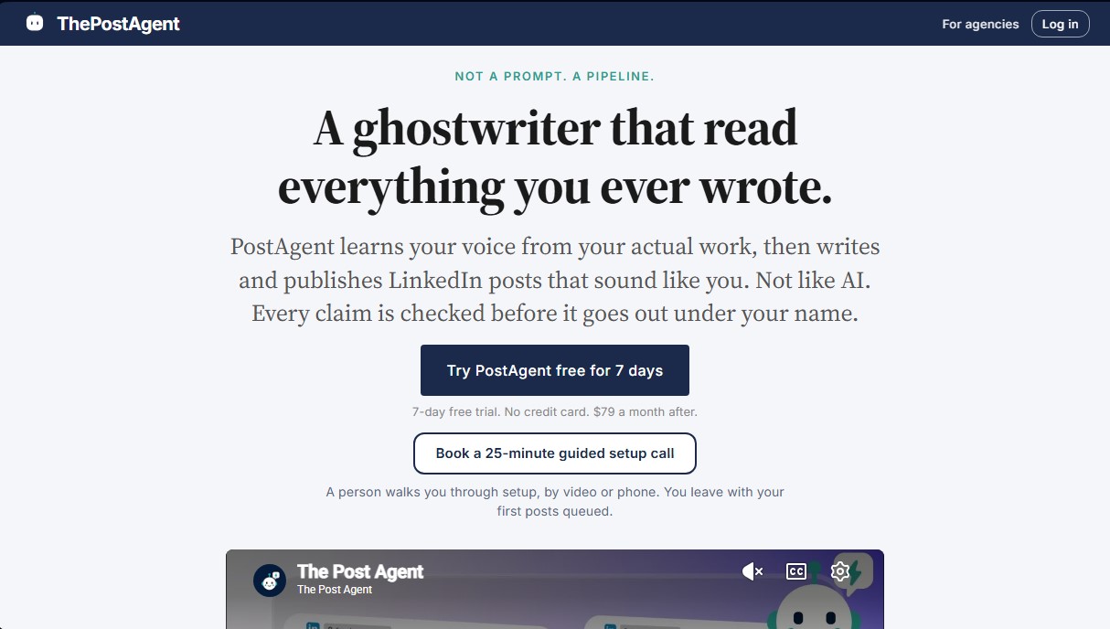 PostAgent screenshot 1