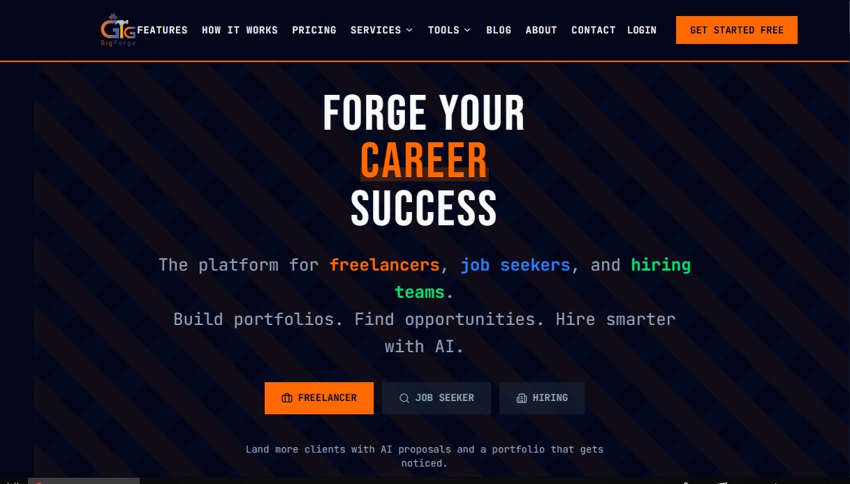 GigForge screenshot 1