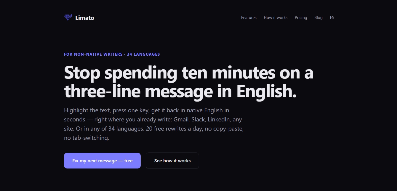 Limato screenshot 1