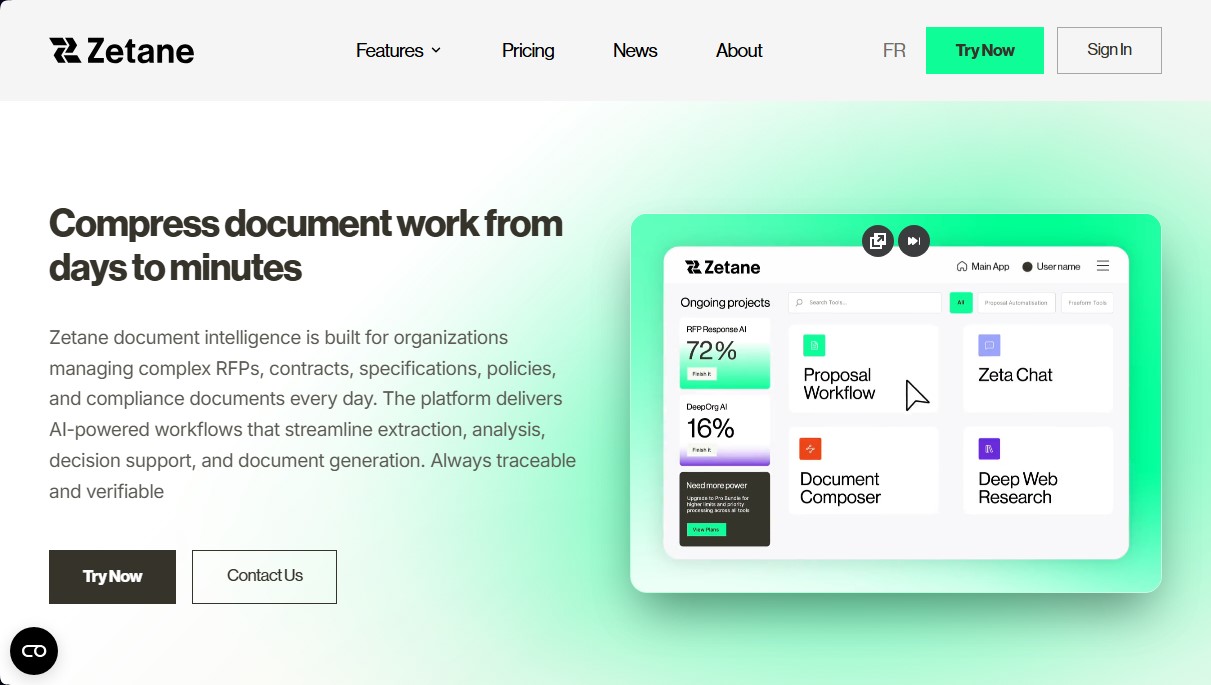 Zetane screenshot 1