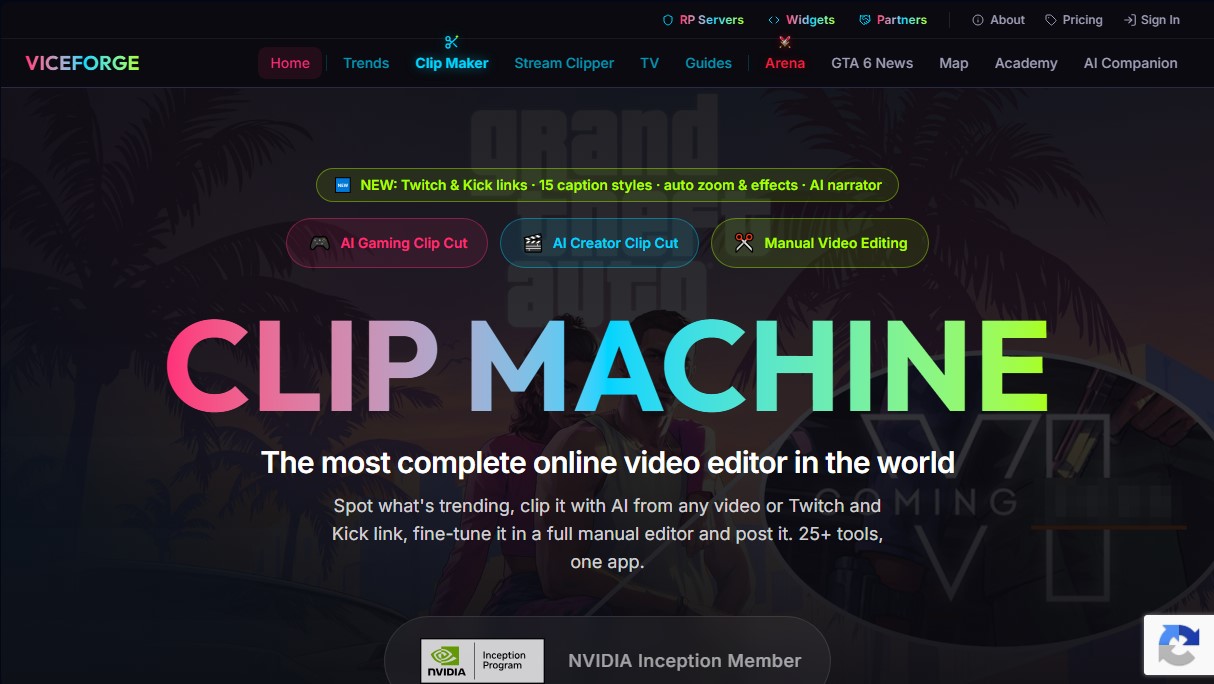 ViceForge screenshot 1