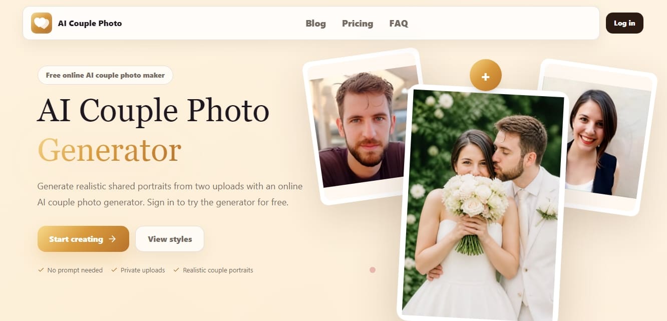 AI CouplePhoto screenshot 1