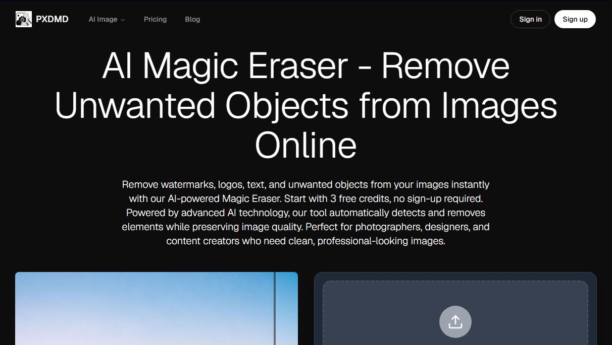 PXDMD Magic Eraser screenshot 1