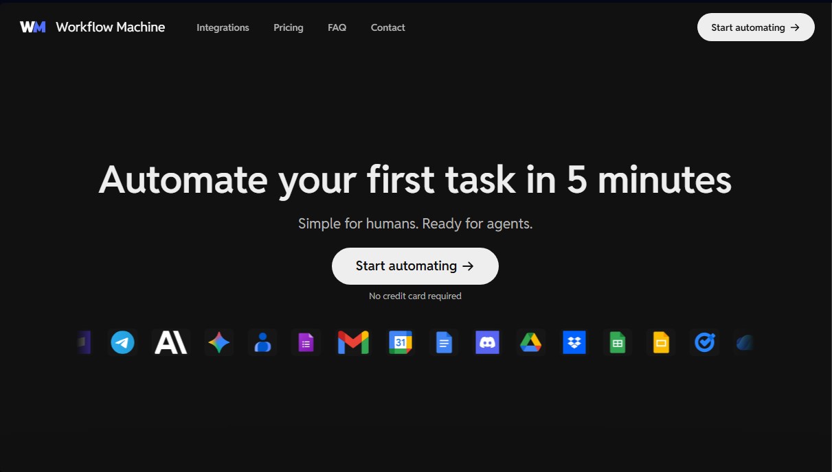 Workflow Machine screenshot 1