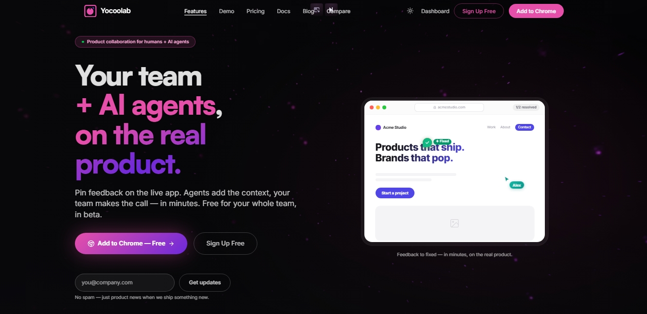 Yocoolab screenshot 1