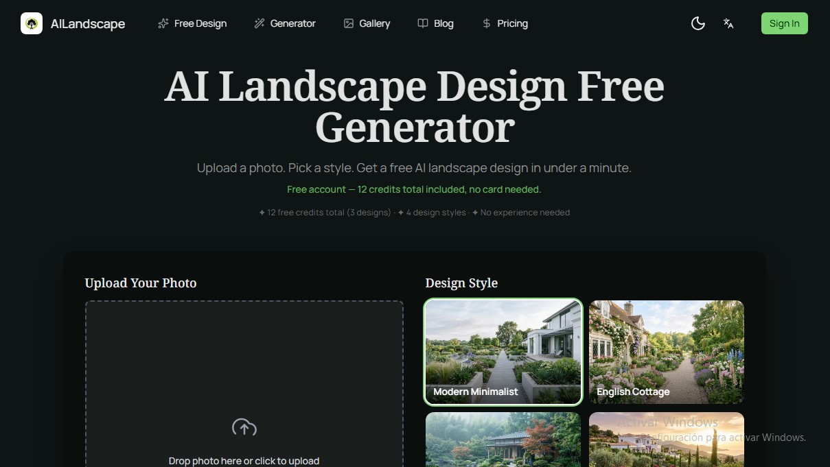 AI Landscape Garden screenshot 1