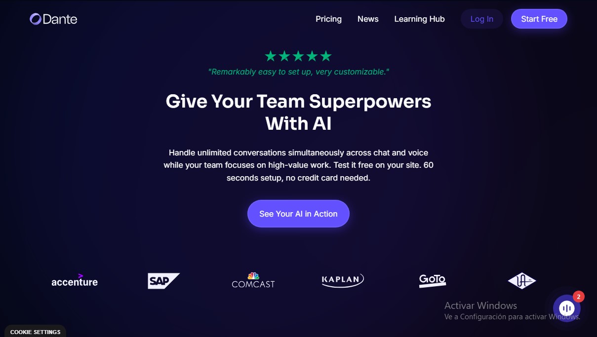 Dante AI screenshot 1