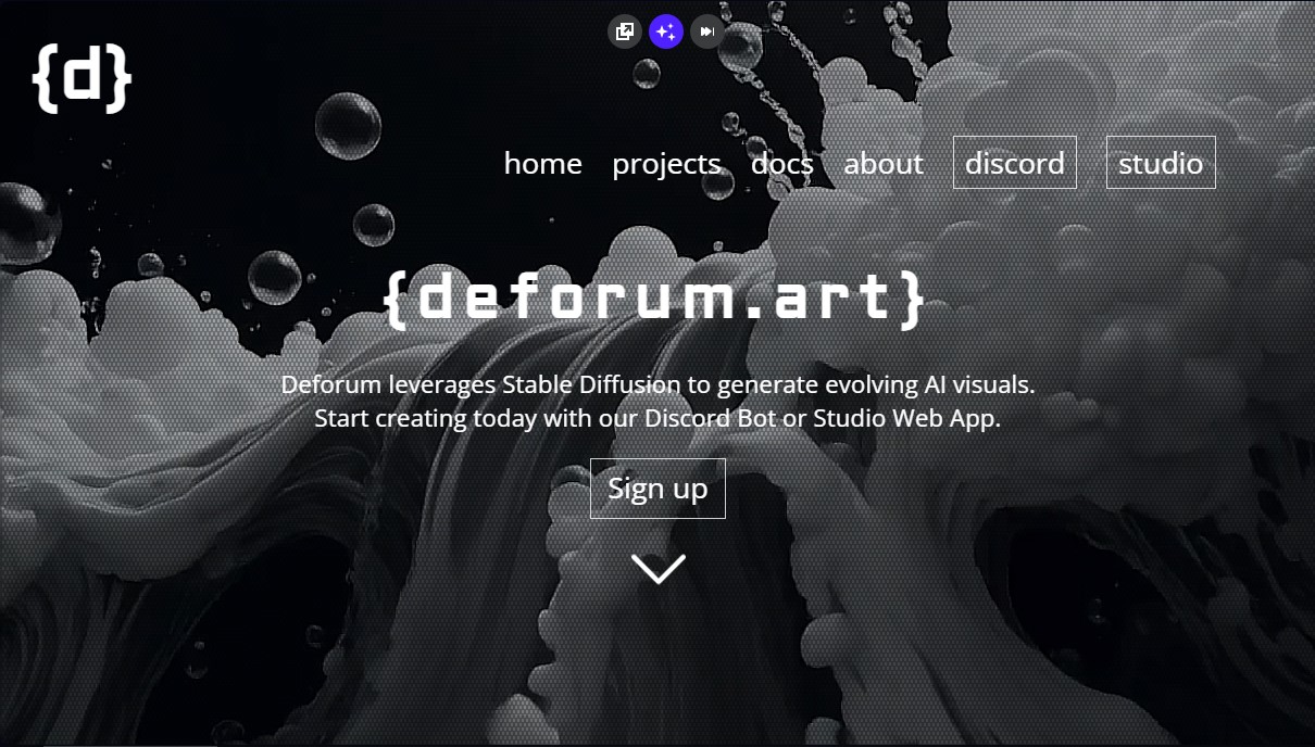 Deforum screenshot 1
