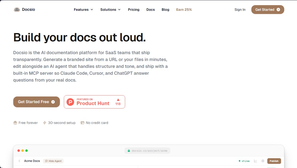 Docsio screenshot 1