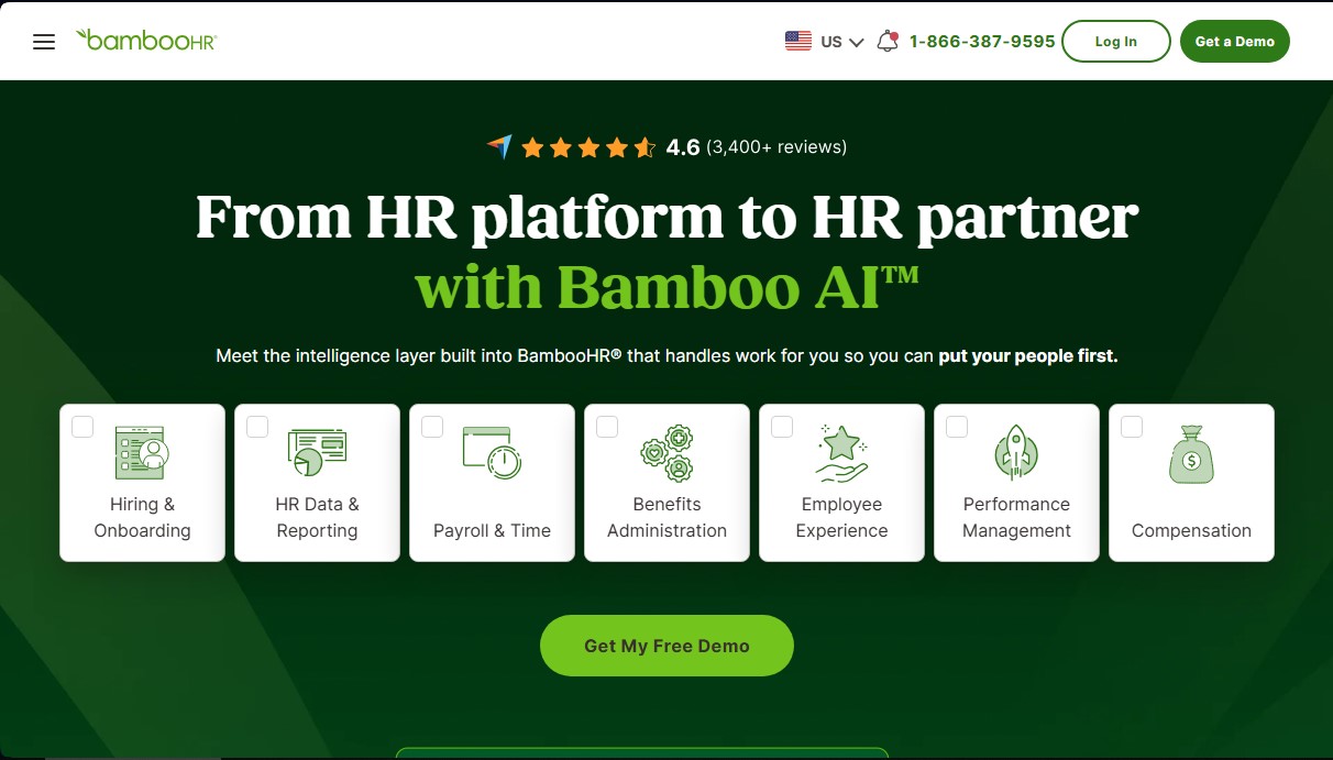 BambooHR screenshot 1