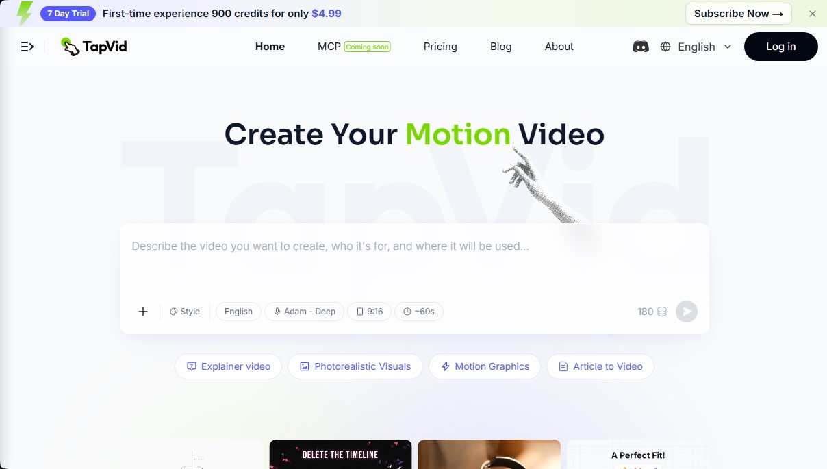 TapVid screenshot 1