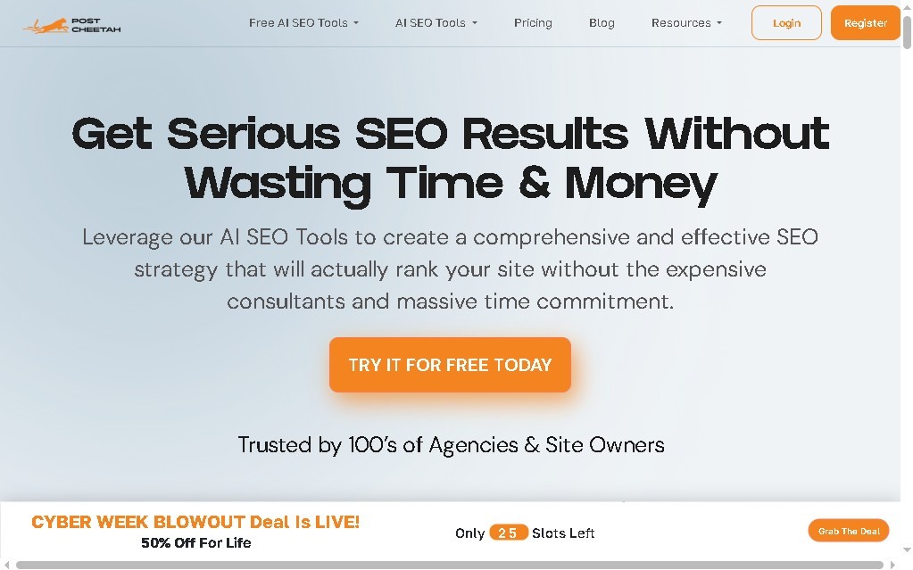 Post Cheetah screenshot 1