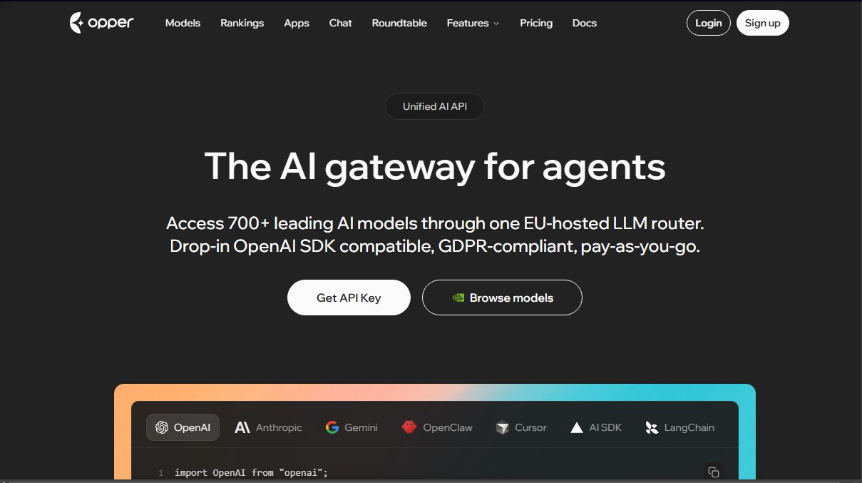Opper AI screenshot 1