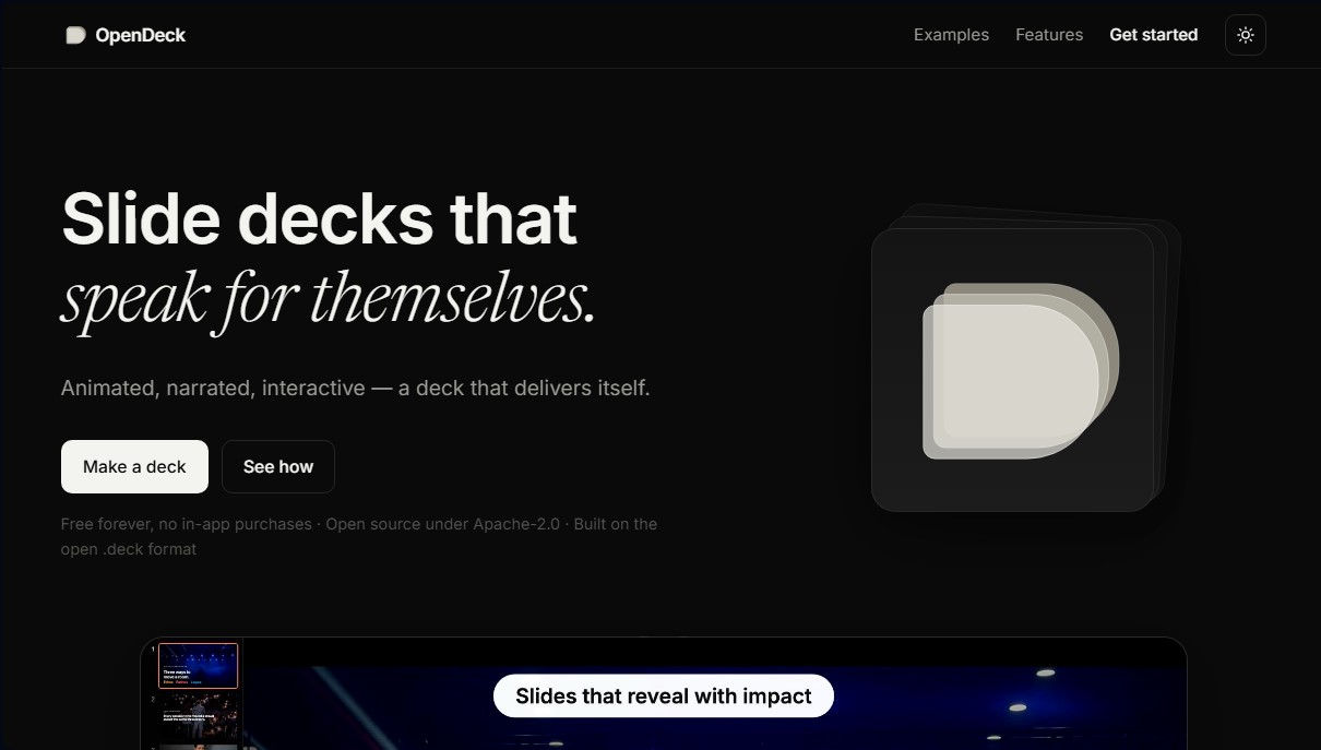 OpenDeck screenshot 1