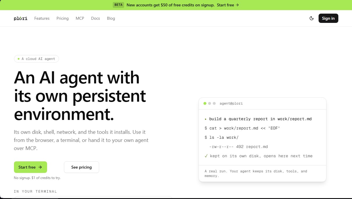 plori screenshot 1