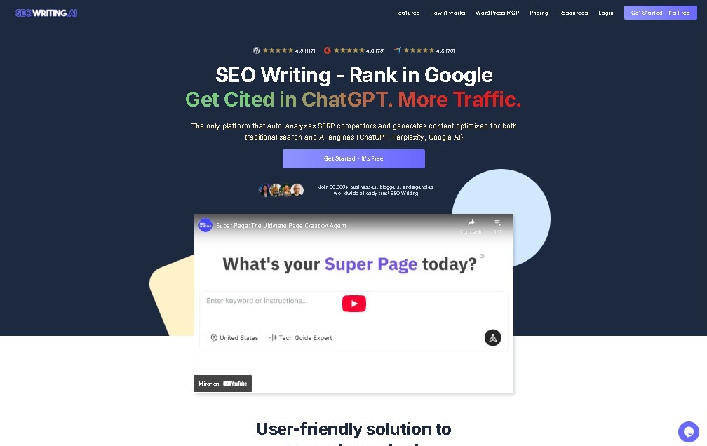 SEOWriting screenshot 1