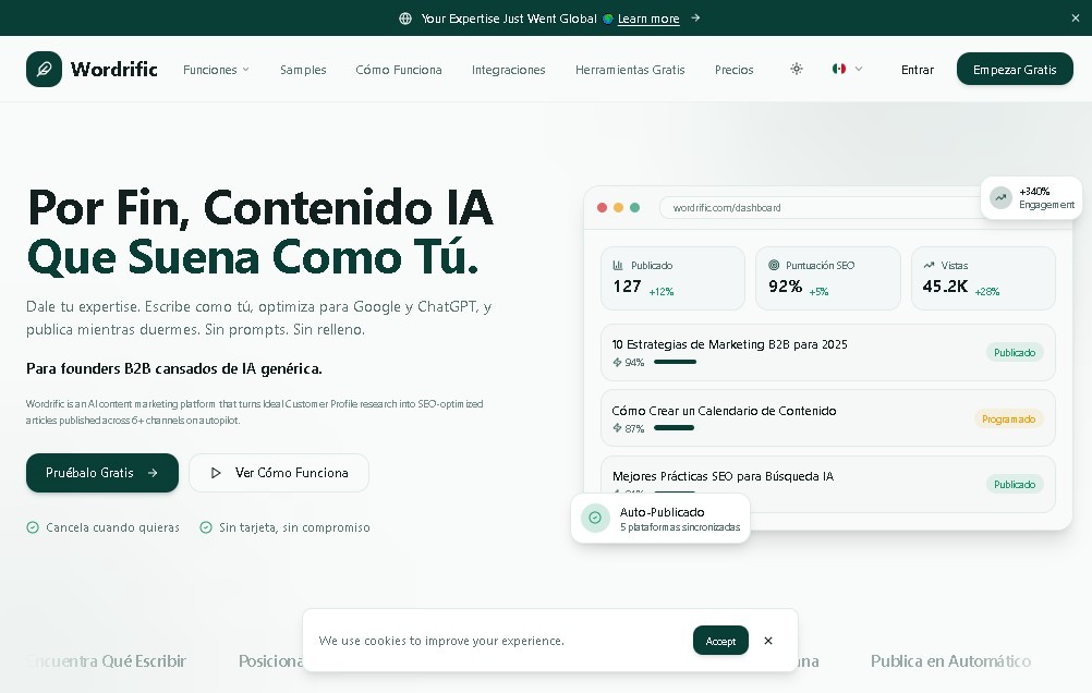 Wordrific screenshot 1