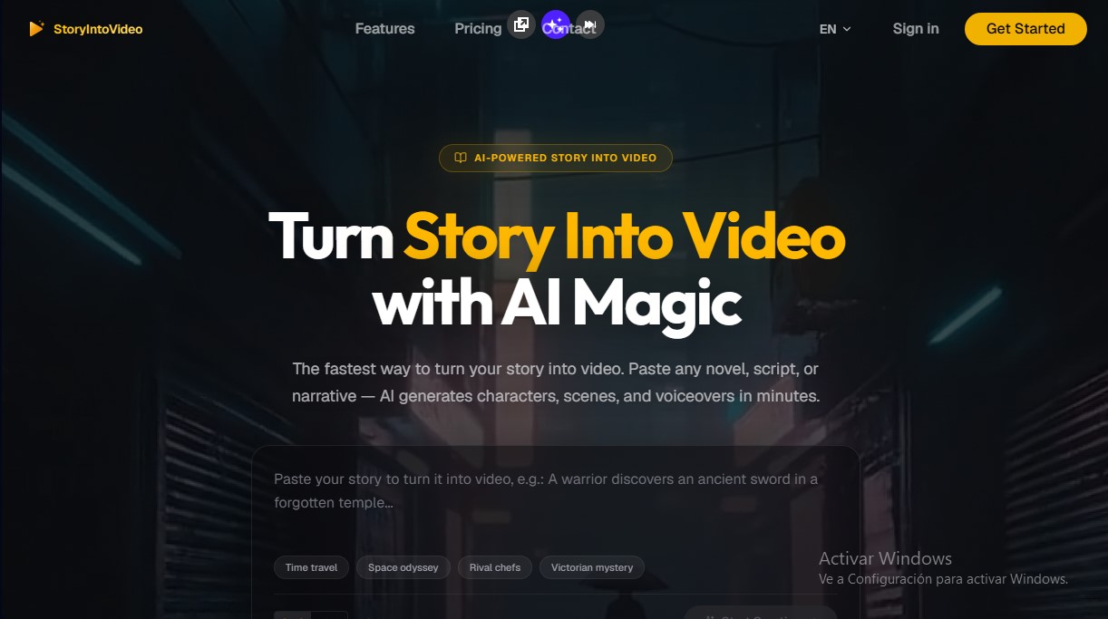 StoryIntoVideo screenshot 1