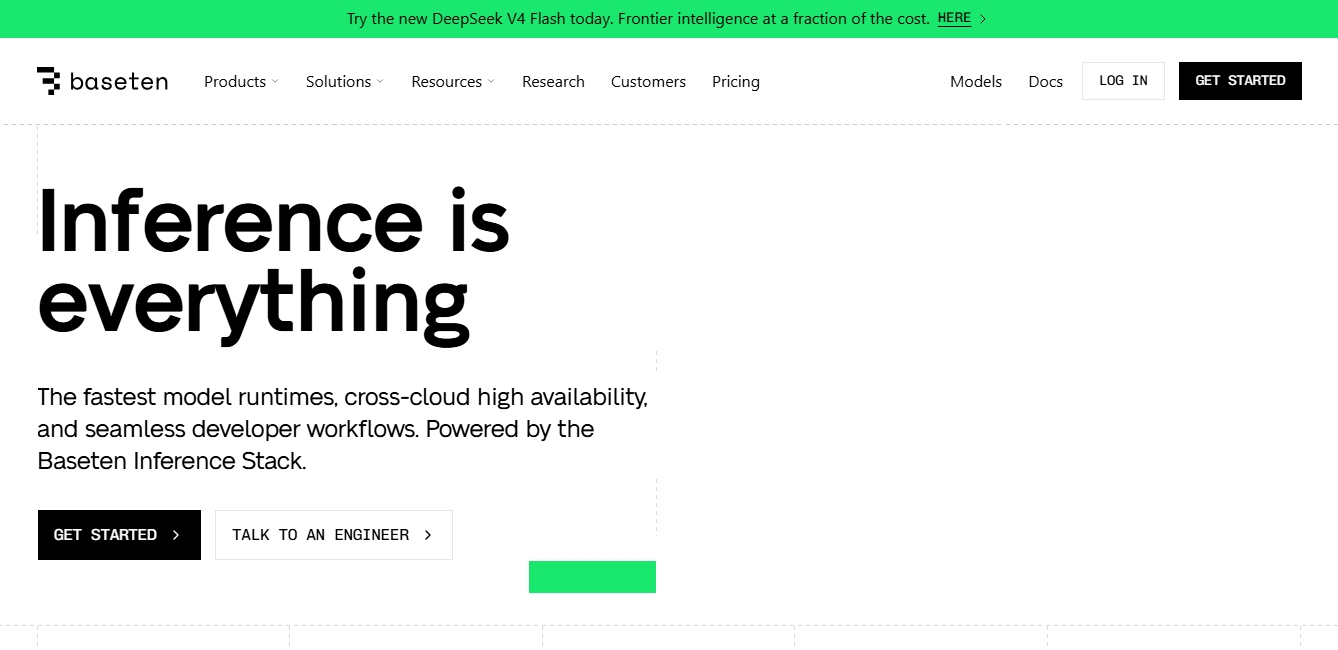Baseten.co screenshot 1