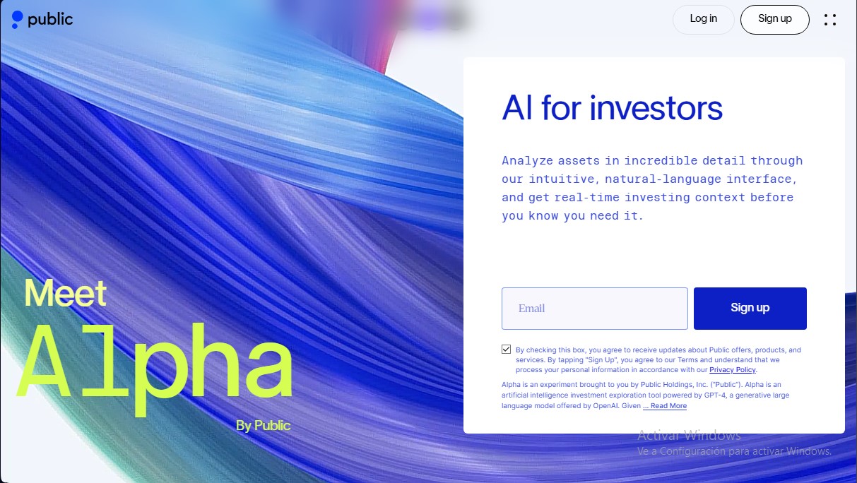 Alpha screenshot 1