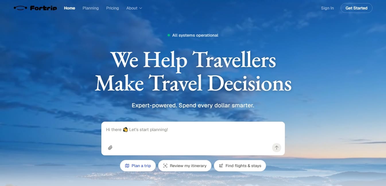 Fortrip screenshot 1