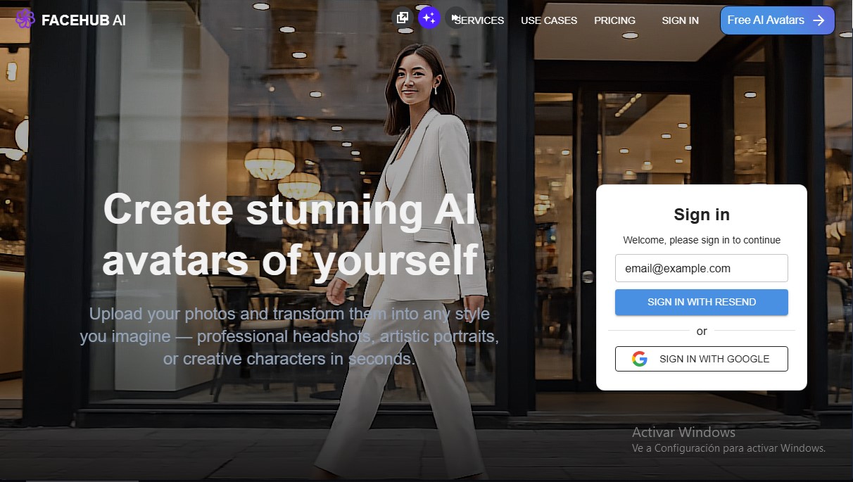 FaceHub AI screenshot 1