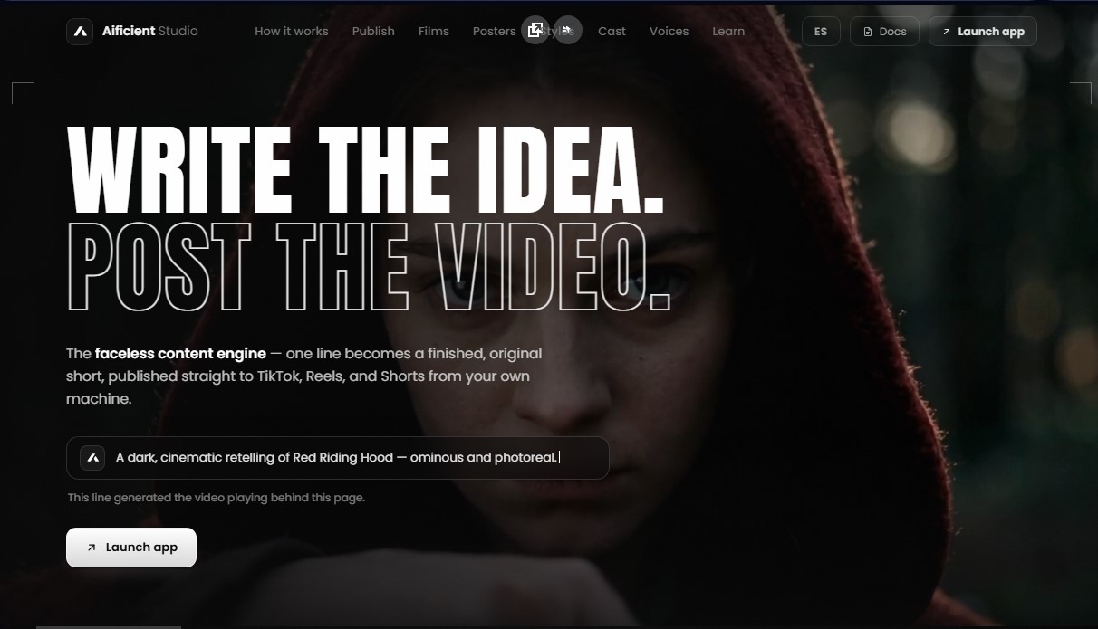 Aificient Studio screenshot 1