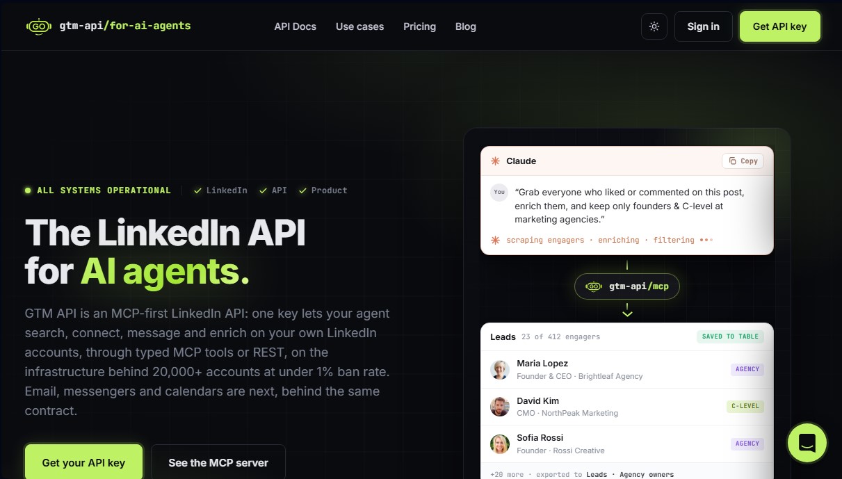 gtm-api screenshot 1