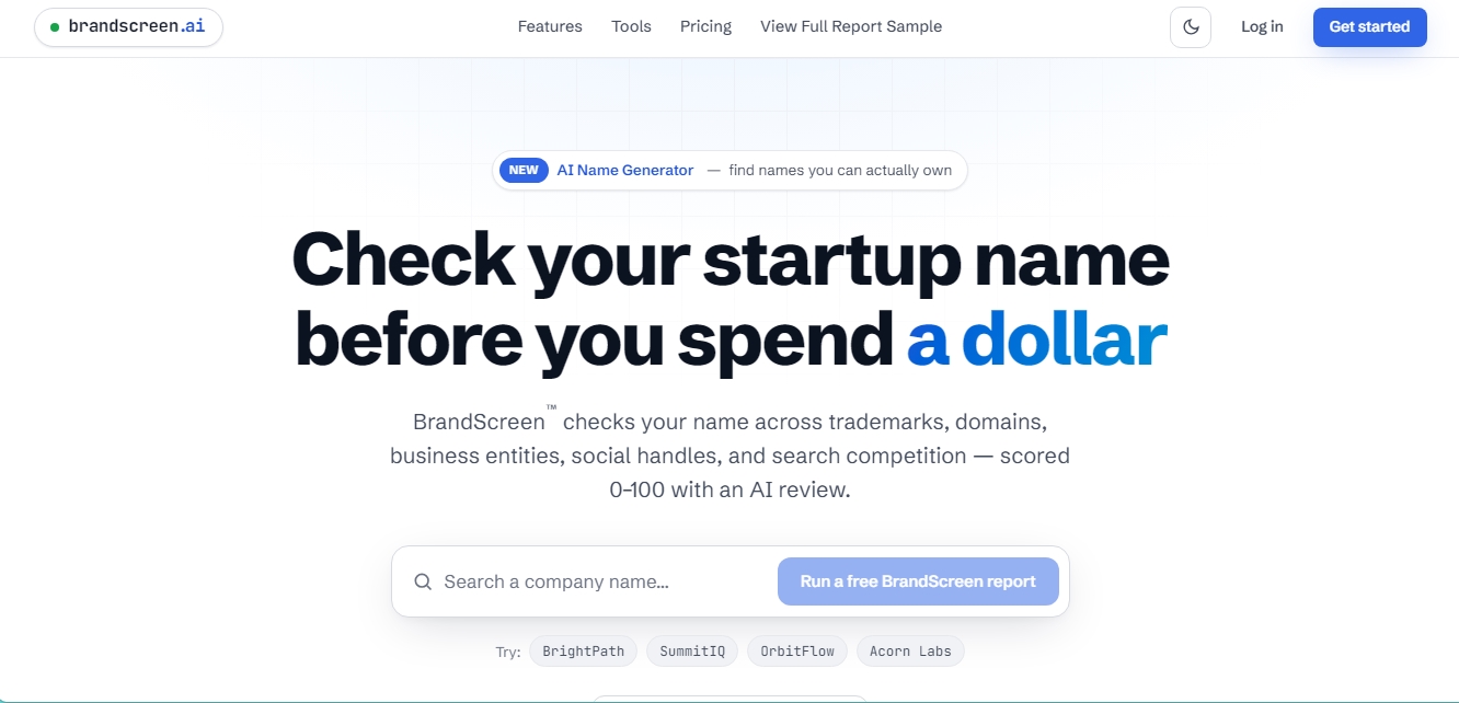 BrandScreen screenshot 1
