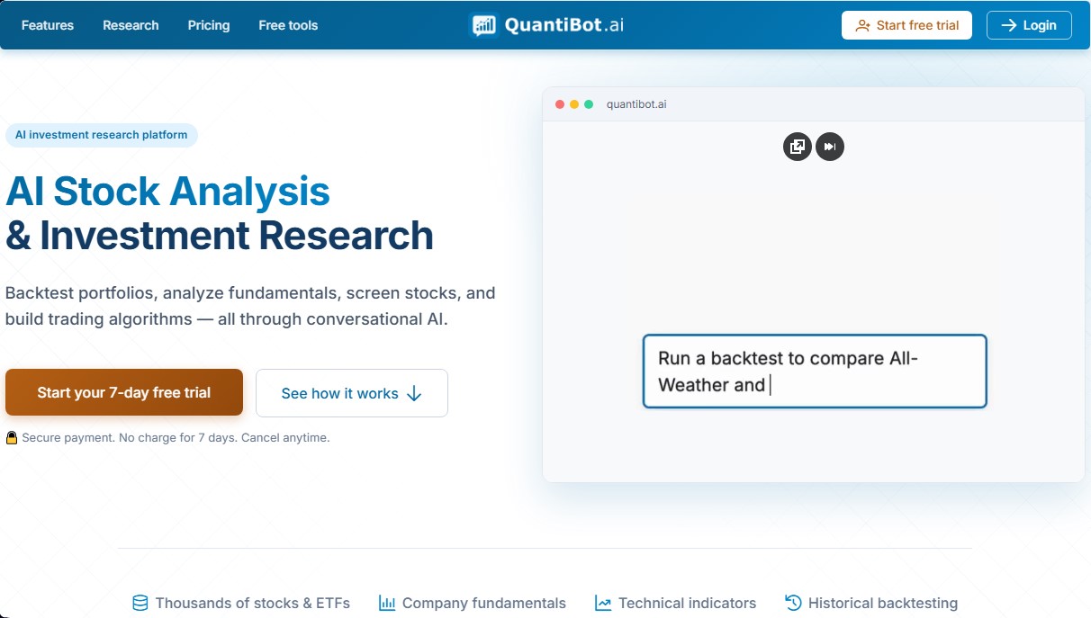 QuantiBot.ai screenshot 1