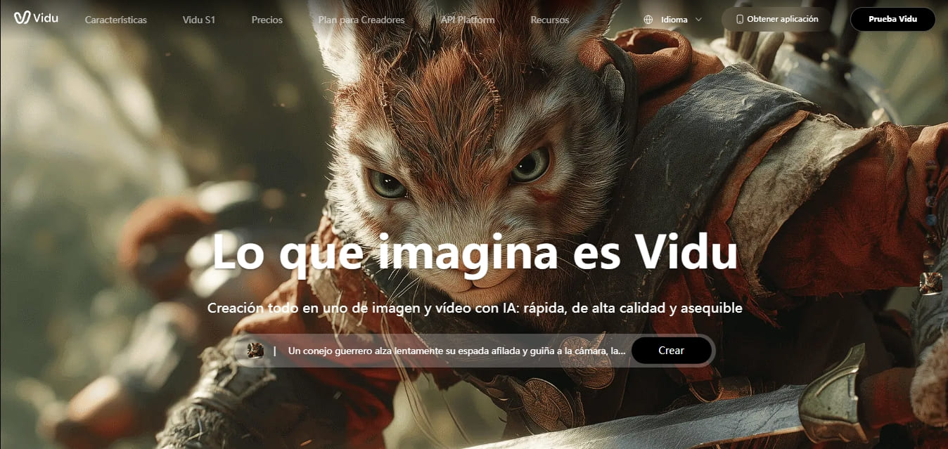 Vidu screenshot 1