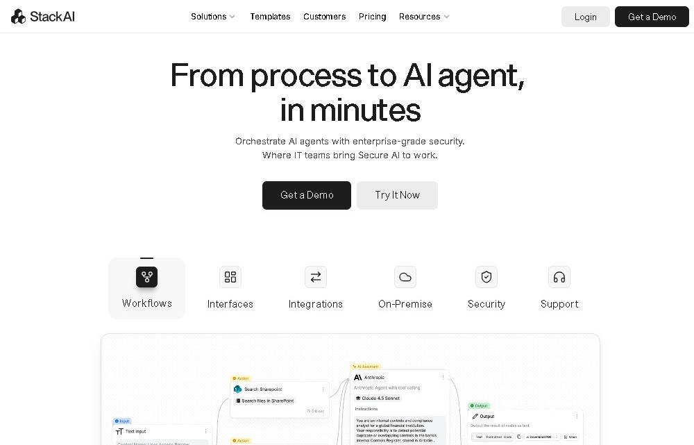 Stack AI screenshot 1