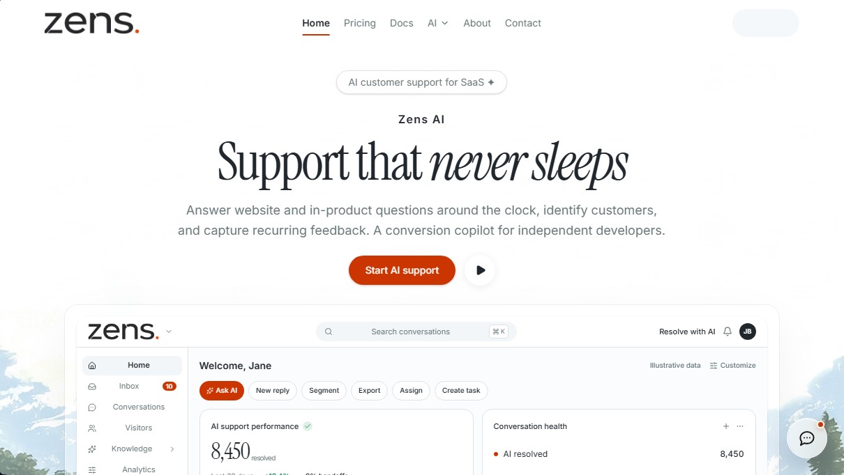 Zens AI screenshot 1