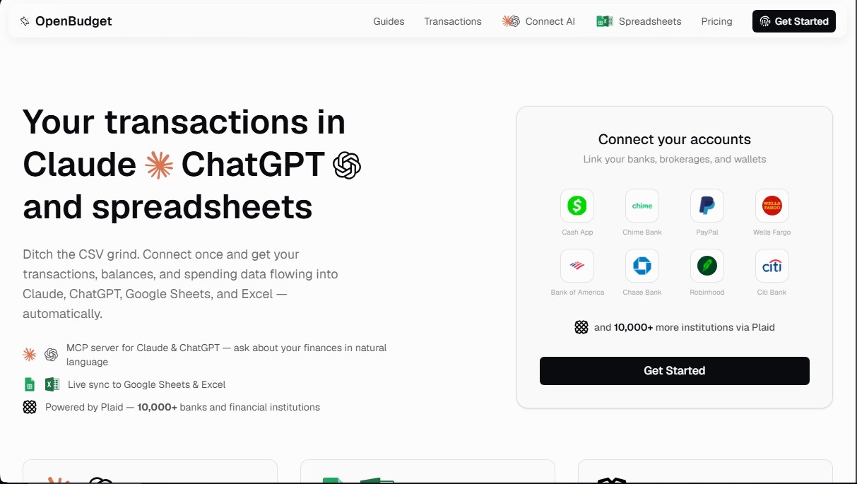 OpenBudget screenshot 1