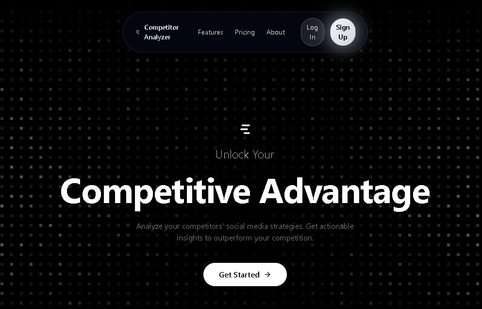 Competitor Analyzer screenshot 1