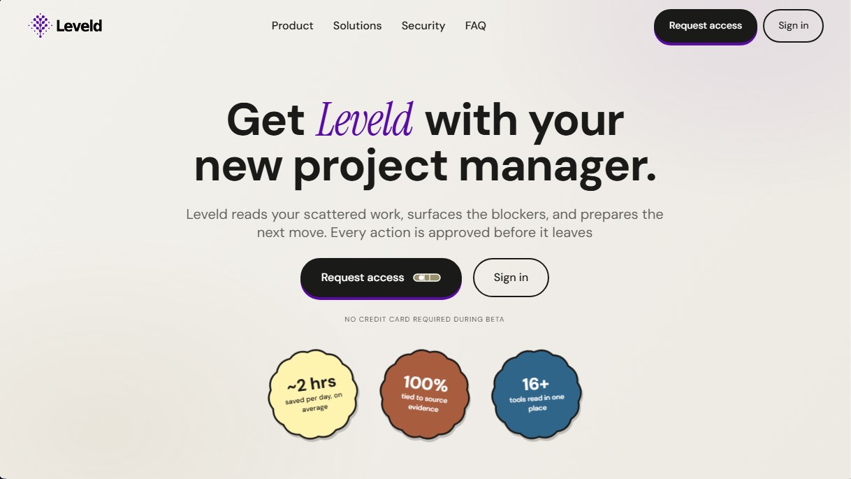 Leveld screenshot 1