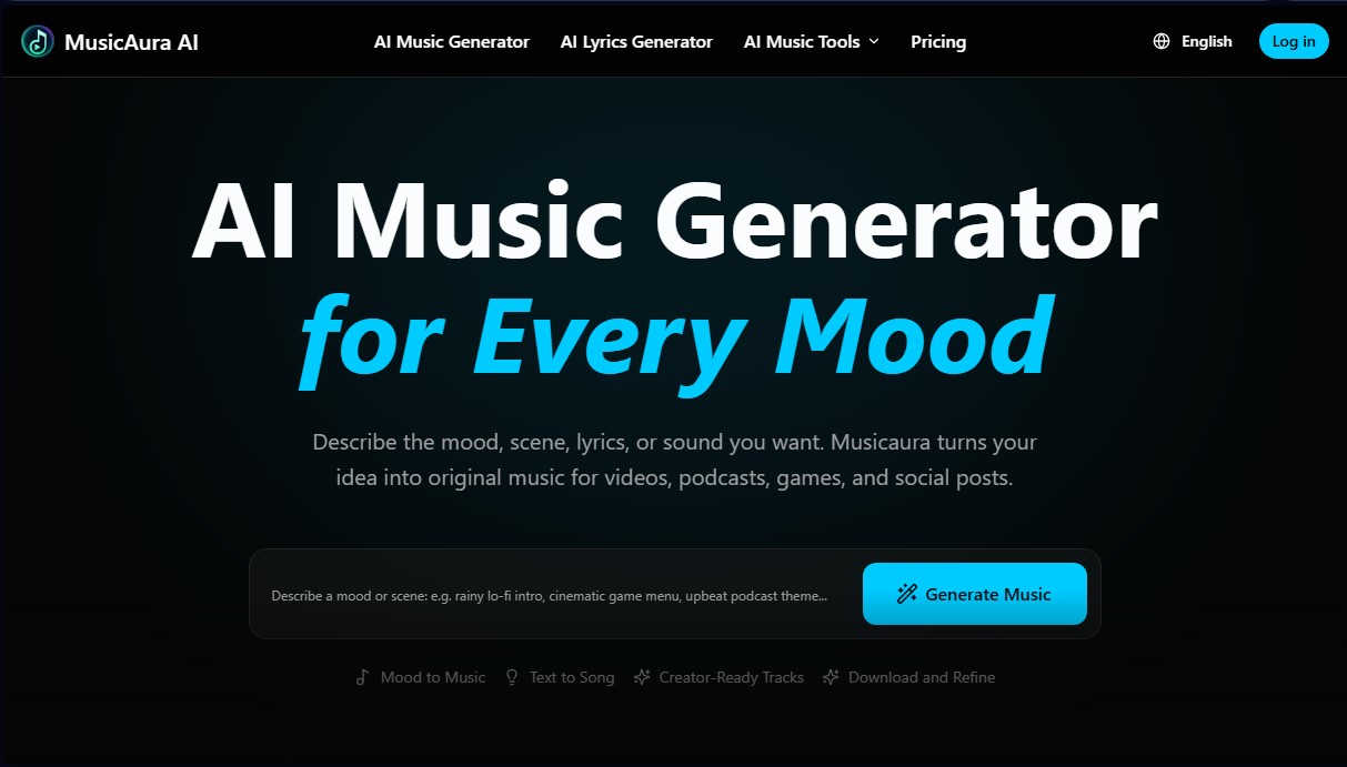 MusicAura screenshot 1