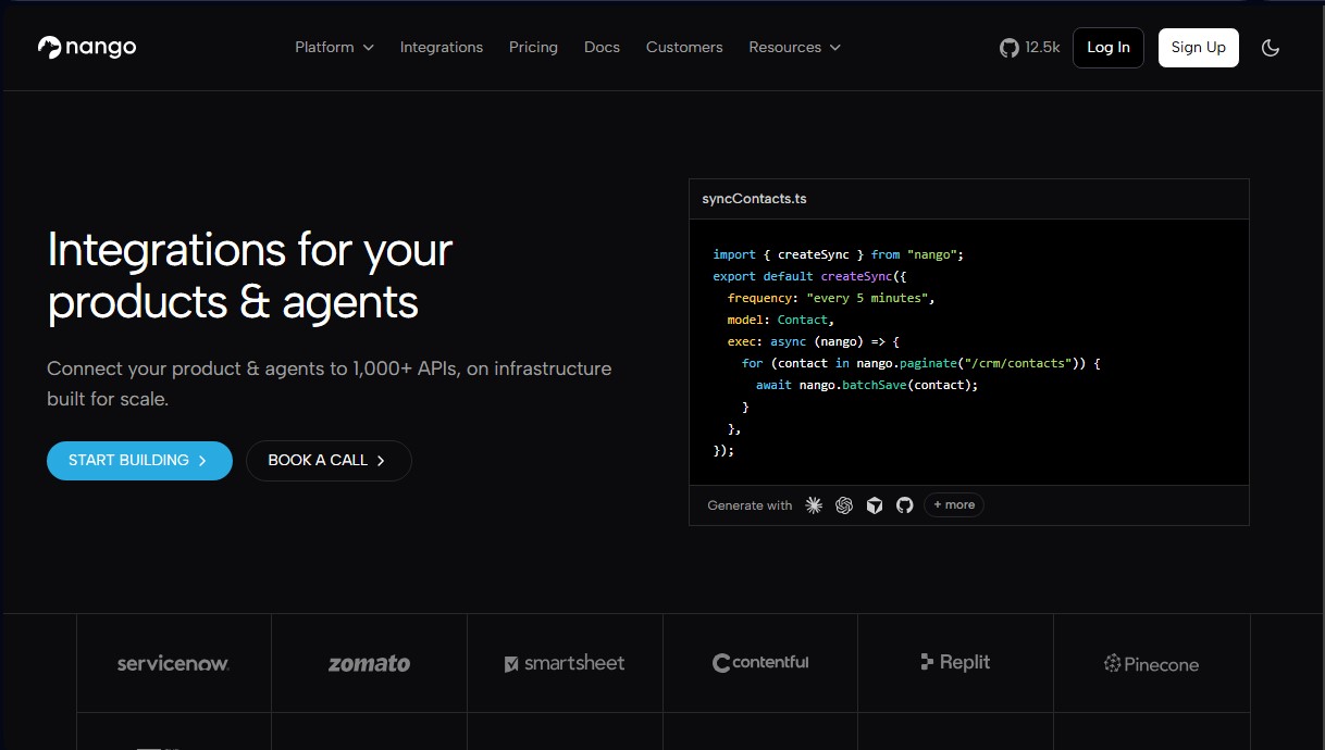 Nango screenshot 1