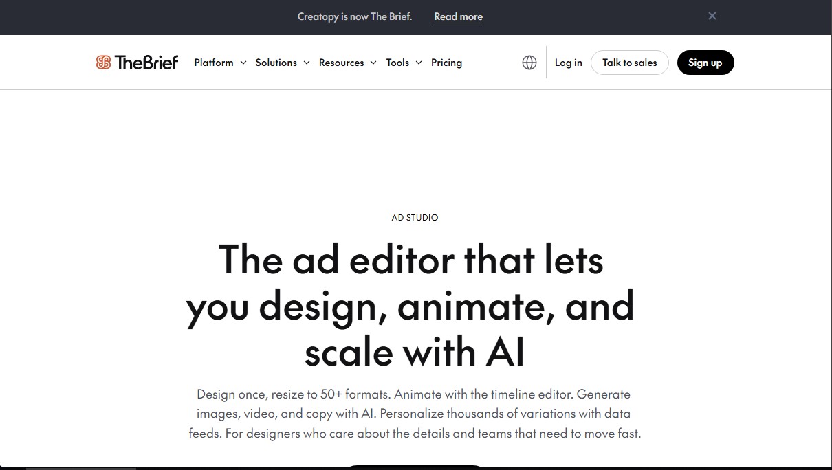 Ad Studio by The Brief screenshot 1
