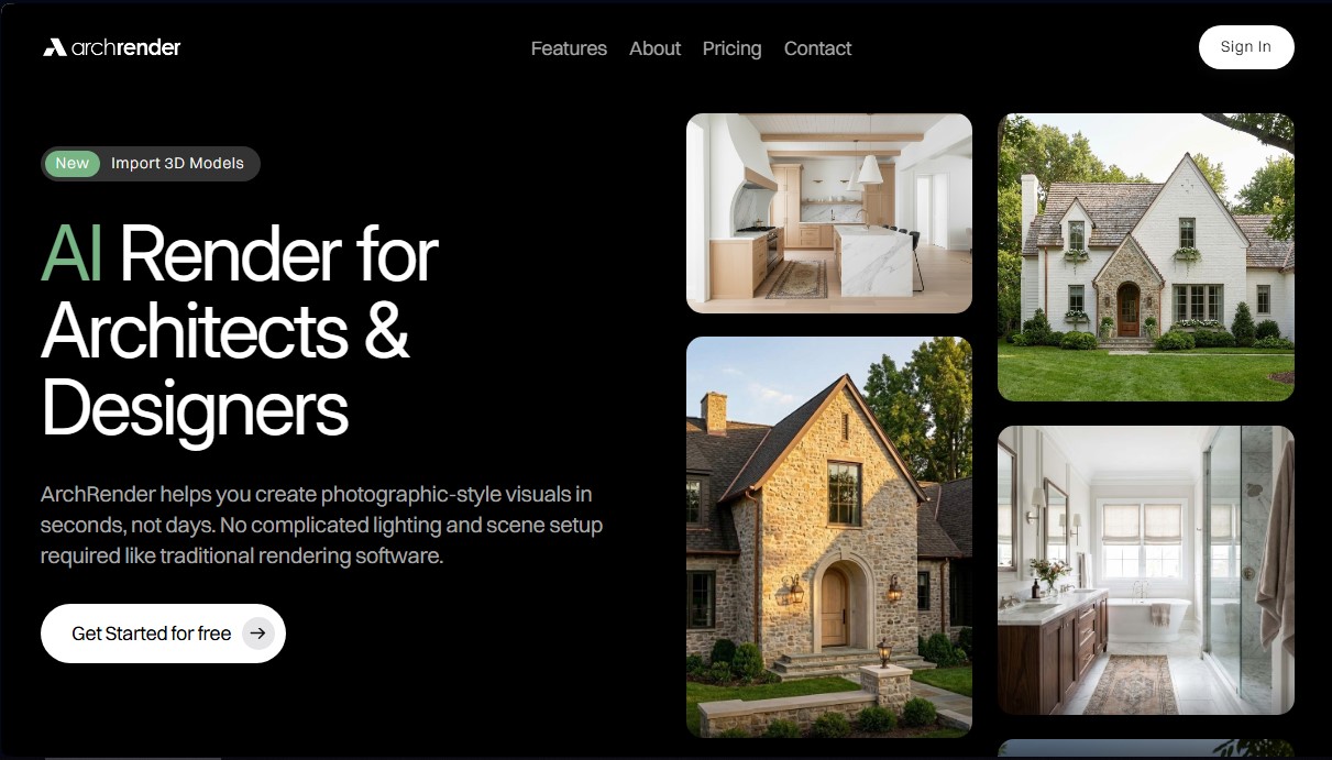 ArchRender screenshot 1