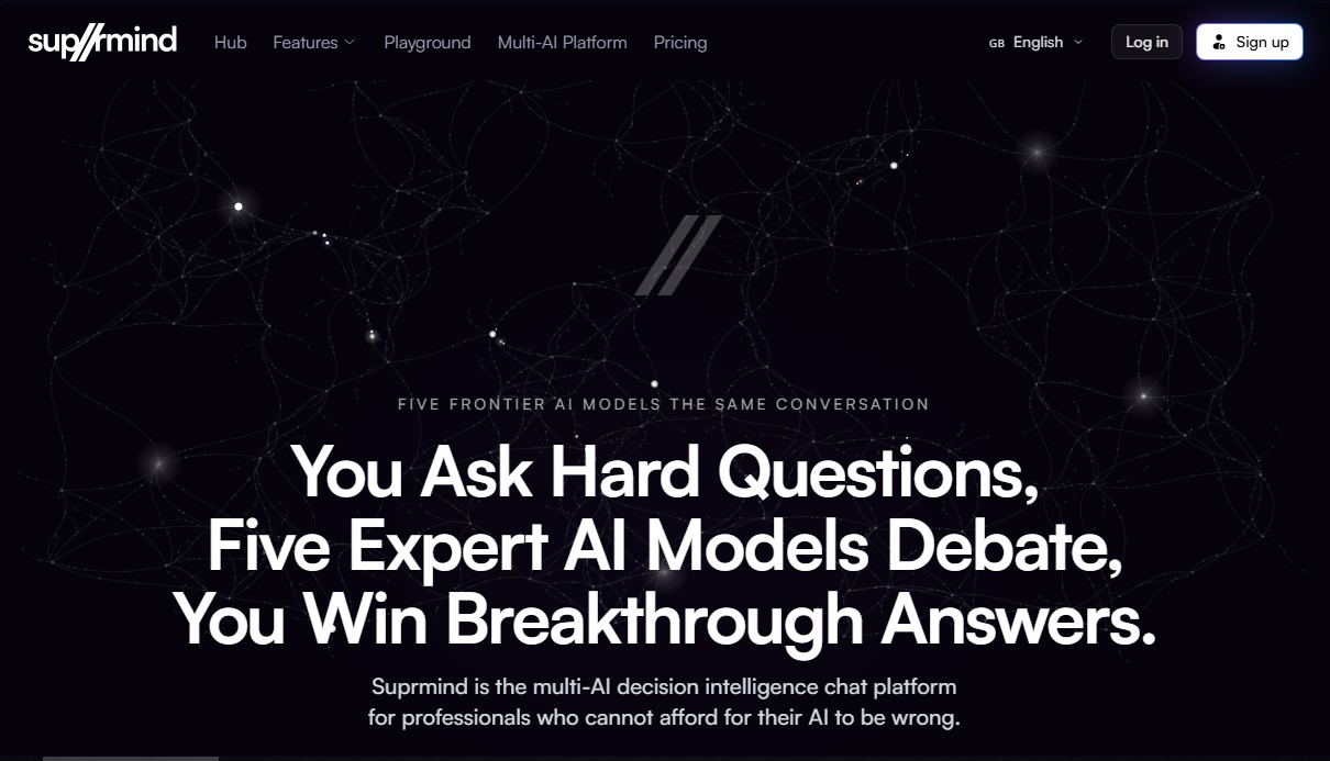 Suprmind screenshot 1