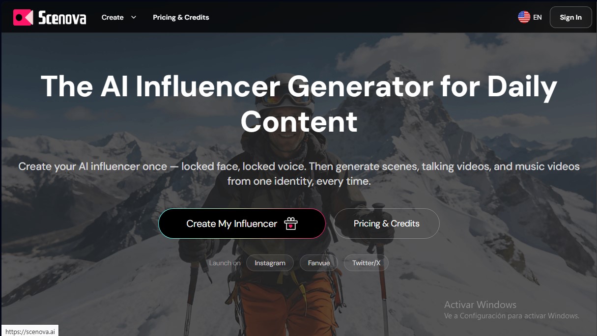 Scenova AI screenshot 1