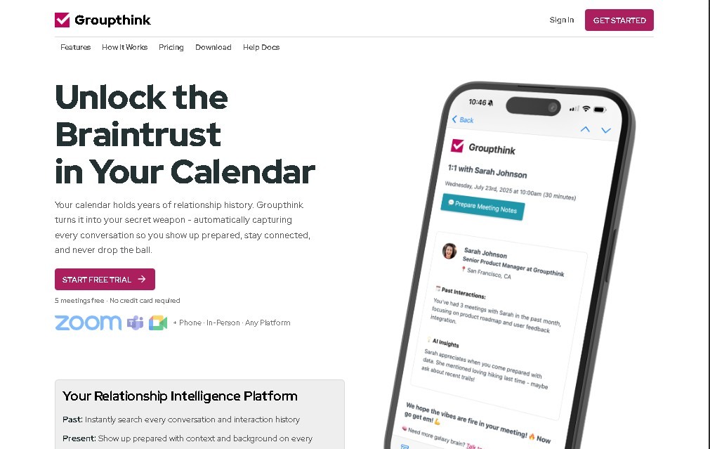 Groupthink screenshot 1