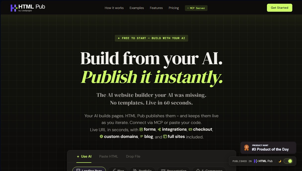 HTML Pub screenshot 1