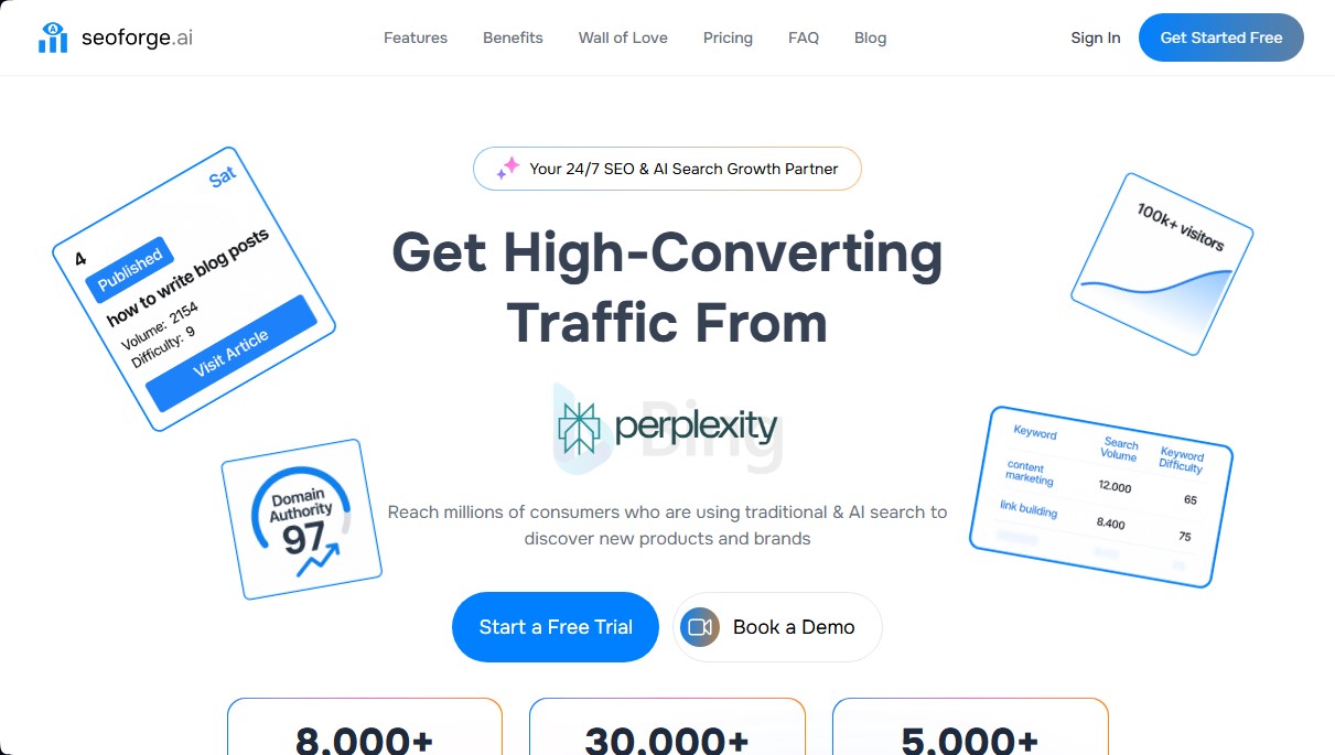 SEOForge.ai screenshot 1