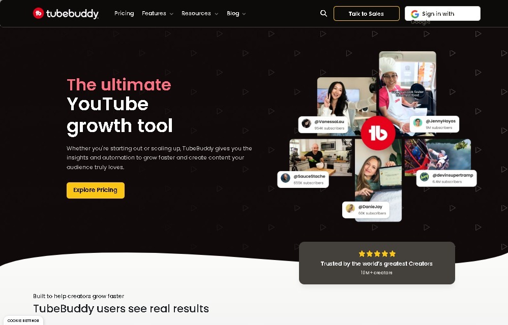 TubeBuddy screenshot 1